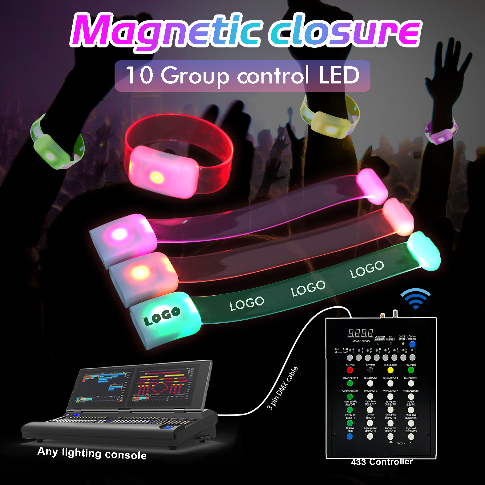 coldplay led wristband led wristband crowd