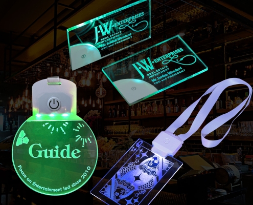 Acrylic LED Lanyard