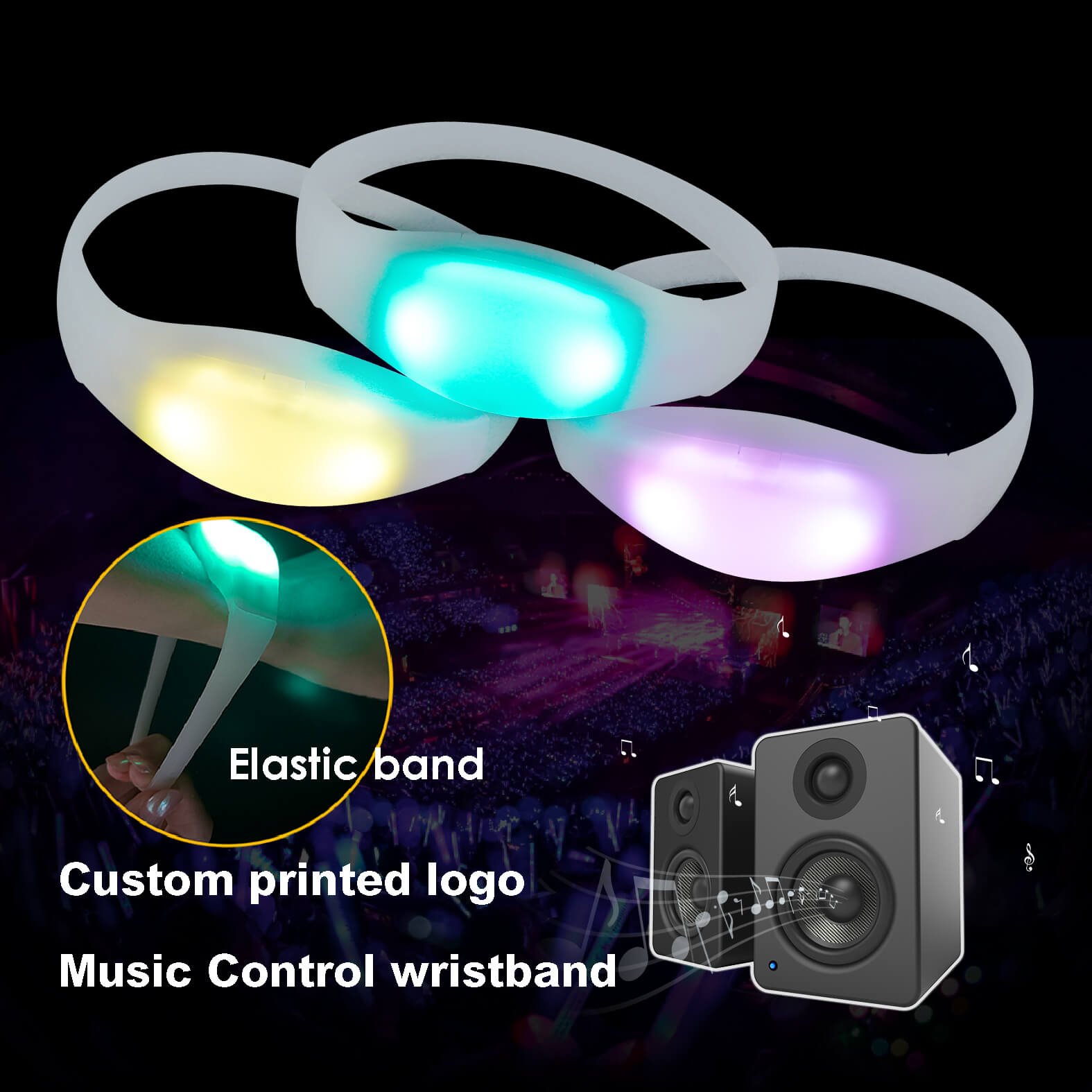 bracelets light up to music