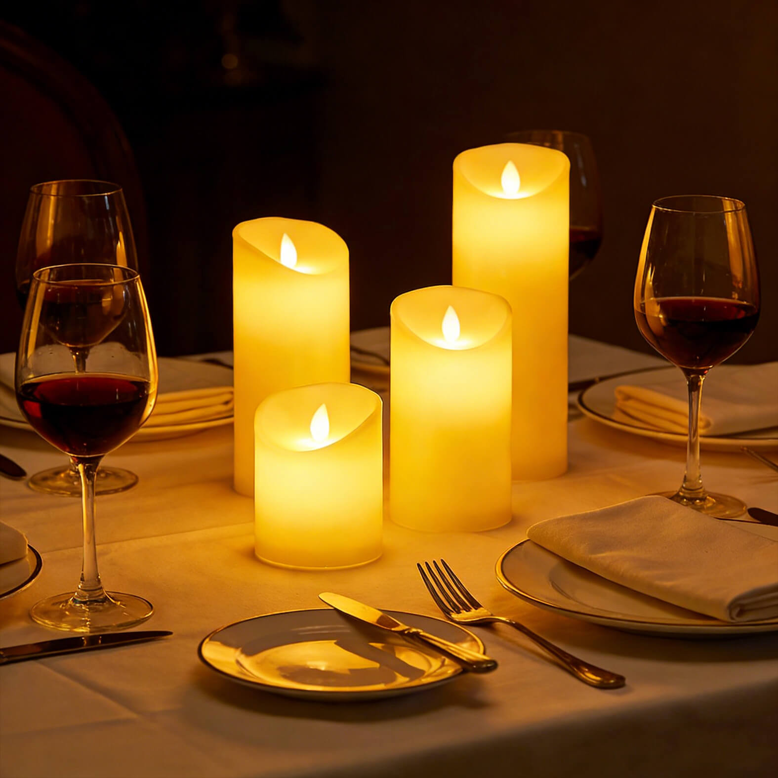 led candle light