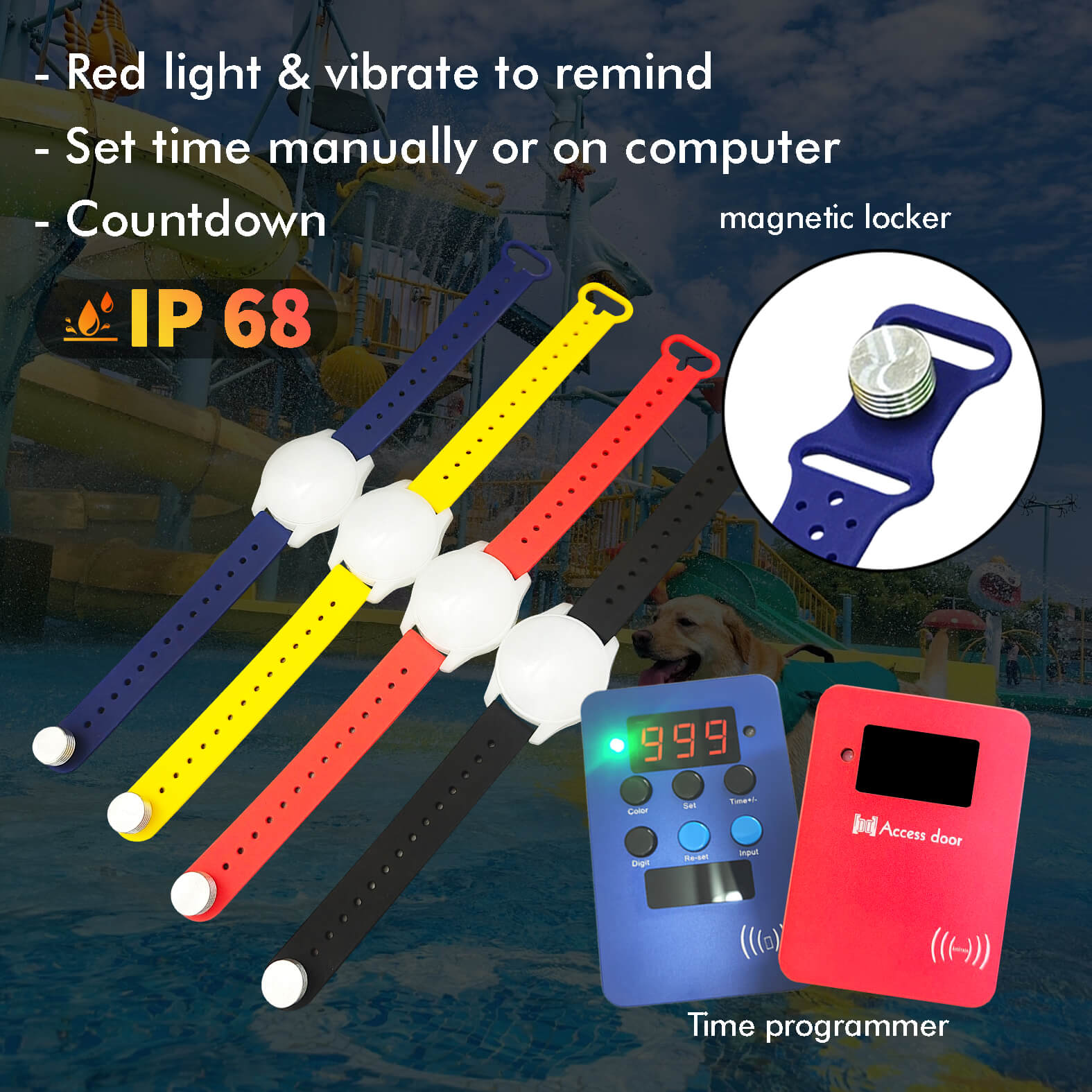 timer magnetic buckle